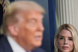 Americka ministerka spravodlivosti informovala Trumpa o jeho mene v spisoch Epsteina