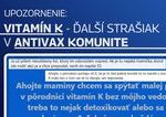 Vitamin K dalsi strasiak v antivax komunite