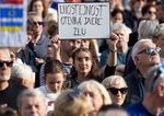 Tisice Cechov protestovali tyzden pred volbami