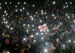Gruzinci si pripominaju prve vyrocie protestov za Europu
