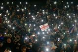 Gruzinci si pripominaju prve vyrocie protestov za Europu