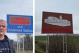 Poslanec Roman Malatinec spojil posprejovane tabule s protestmi