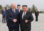 Kim Cong un privital bieloruskho prezidenta v Pchjongjangu