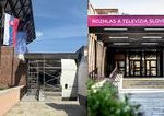 Znama pyramida bez stareho loga STVR zacala s vymenou vizualu na budove rozhlasu FOTO