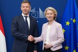 Ursula von der Leyenova a Peter Magyar rokovali v Bruseli o osude zmrazenych eurofondov pre Madarsko