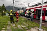 Na stanici Krepelyany doslo k zrazke dvoch vlakov hasicii zasahuju na mieste a hlasia prve zranenia
