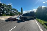 Zrazka kamionov na dialnici D1 zablokovala dopravu smerom do Trnavy