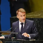 Macron v OSN: výzva na mier, pomoc Gaze a pravidlá pre umelú inteligenciu