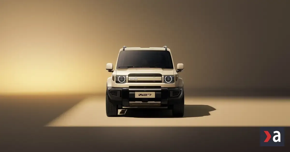 Nový iCAUR V27 spája drsný charakter klasických off-roadov s modernou technikou SUV