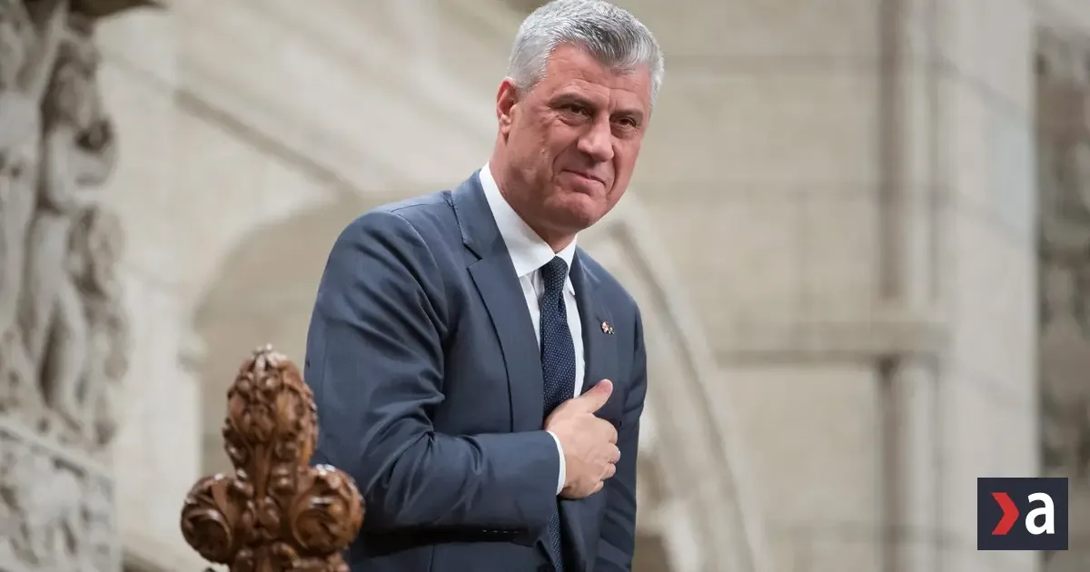 Osobitný súd pre Kosovo odsúdil exprezidenta Hashima Thaciho na 25 rokov väzenia
