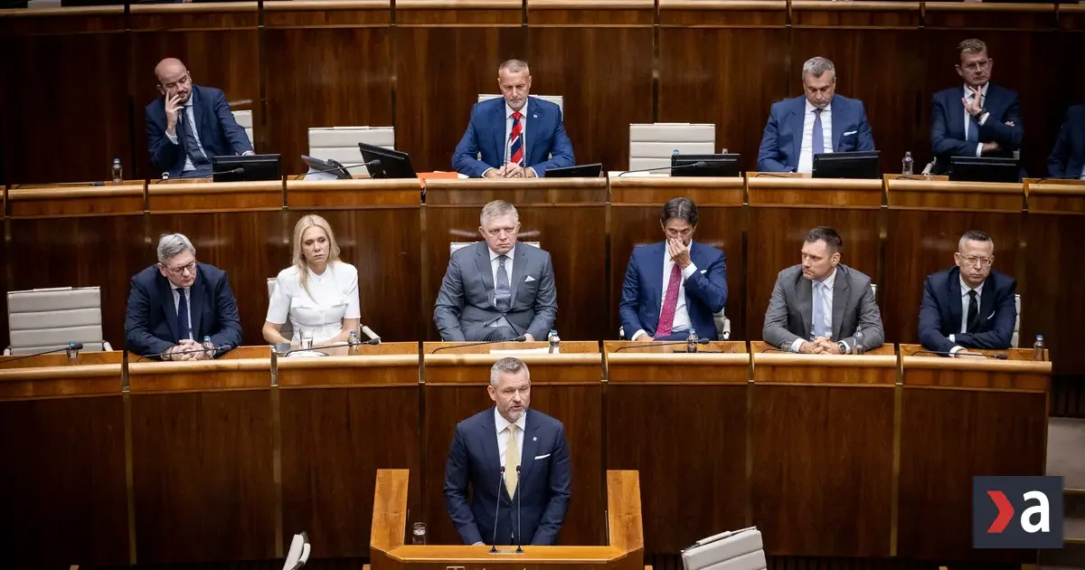 Pellegriniho správa: Pochvala pre Hlas, mlčanie pred ruskými kamerami