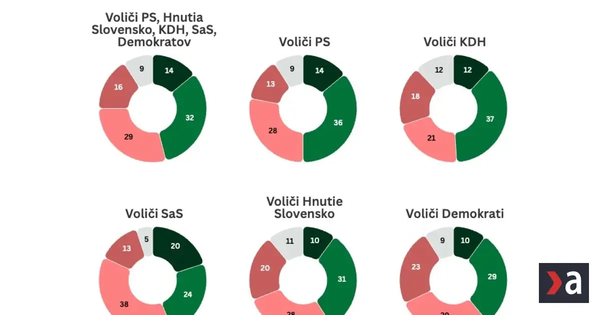 Prieskum: Voliči opozície nevysielajú politikom jasný signál o Maďarskej aliancii