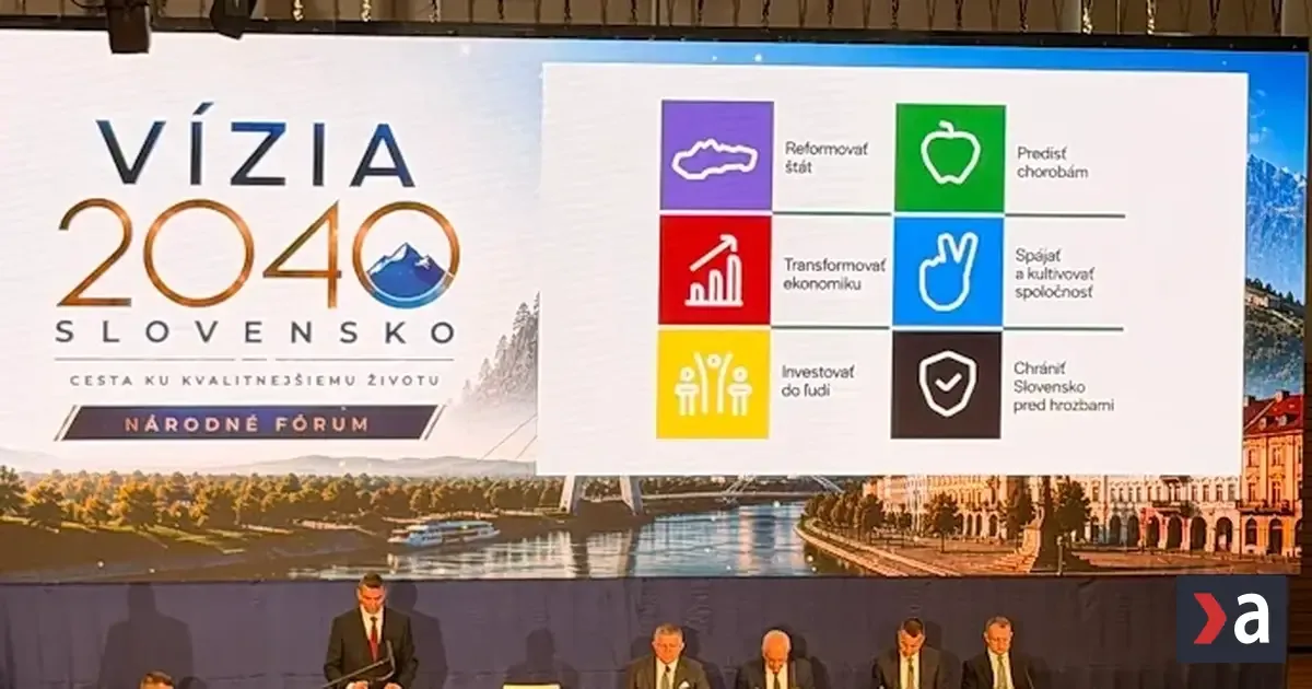 6 krokov, ktoré zmenia Slovensko do roku 2040