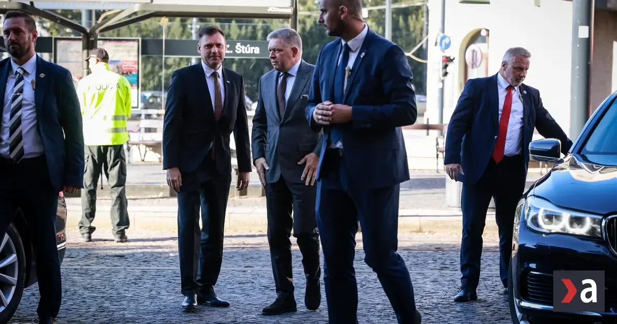 Fico prišiel s Tarabom na ministerstvo životného prostredia
