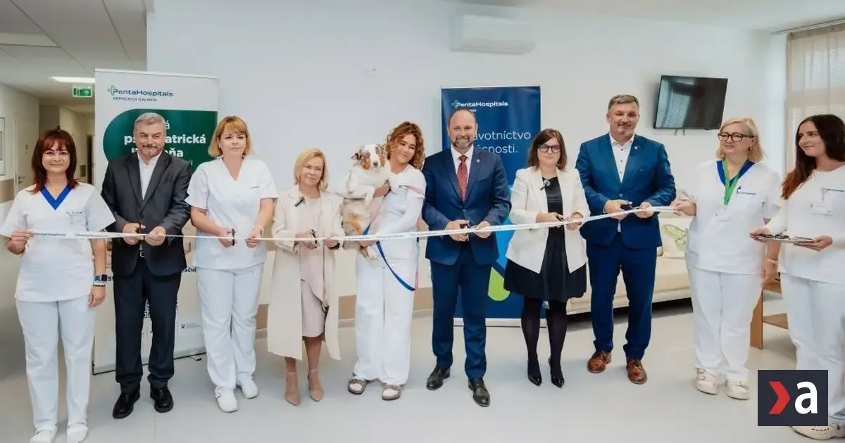 Galantská nemocnica otvorila psychiatrickú liečebňu, pomáha aj pes Žemlička
