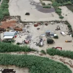 Kréta čelí búrkam a záplavám, v Egejskom mori nejazdia trajekty