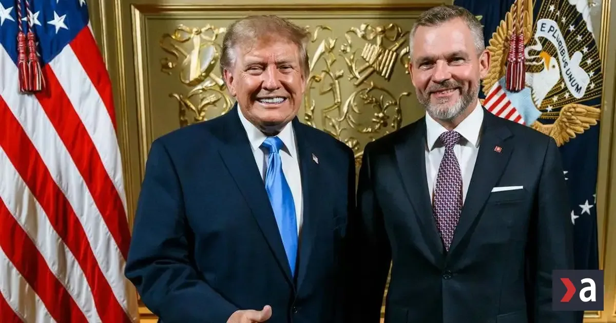 Pellegrini zverejnil fotografiu s Trumpom po rozhovore v New Yorku
