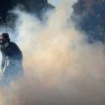 Protesty v Albánsku pokračujú piaty deň, polícia zasiahla slzným plynom